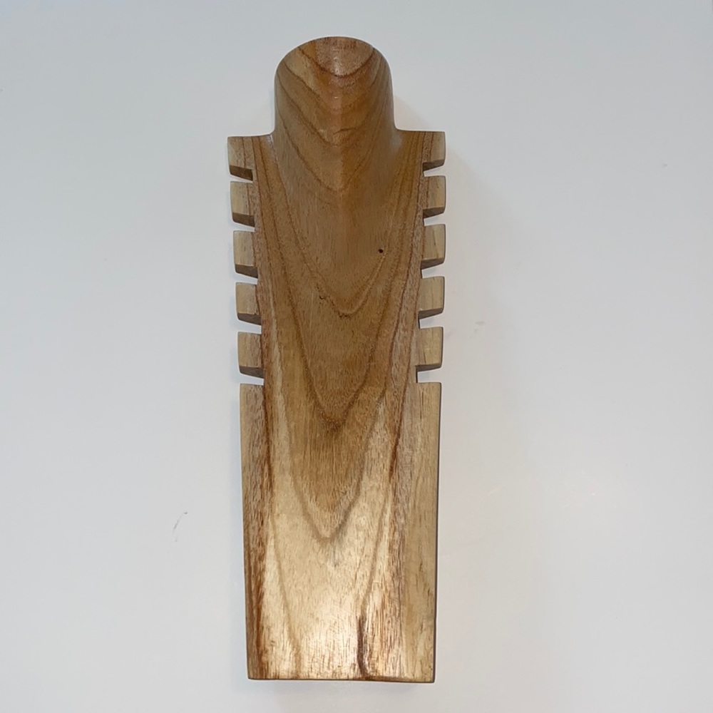 Wooden Necklace Holder